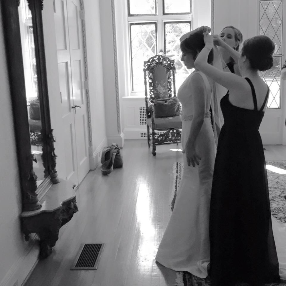 Black Bridesmaid Dress